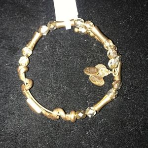 Alex And Ani Gold Stargazer Wrap Bracelet NWT